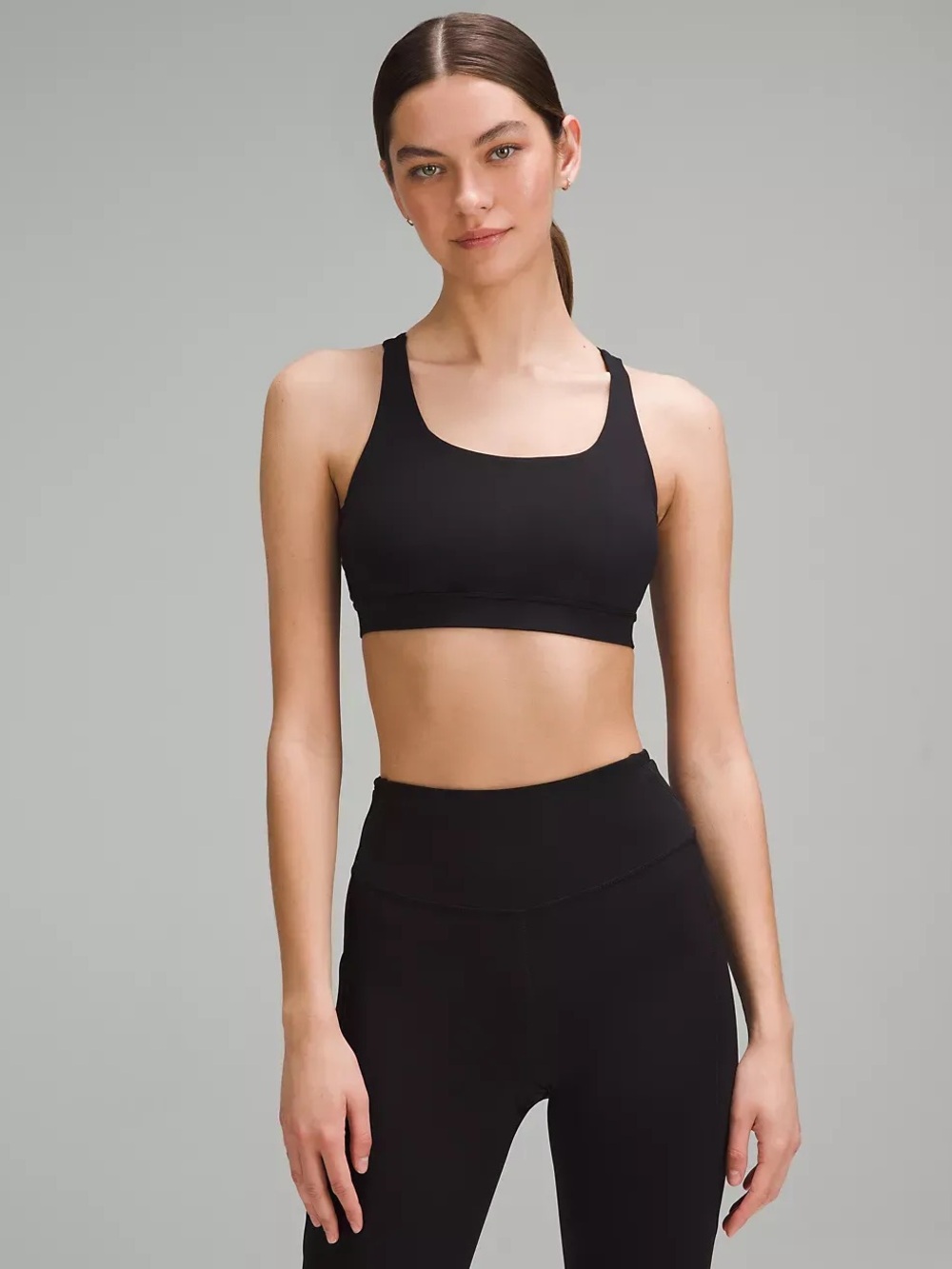 lululemon women’s energy bra *medium support, B-D cups